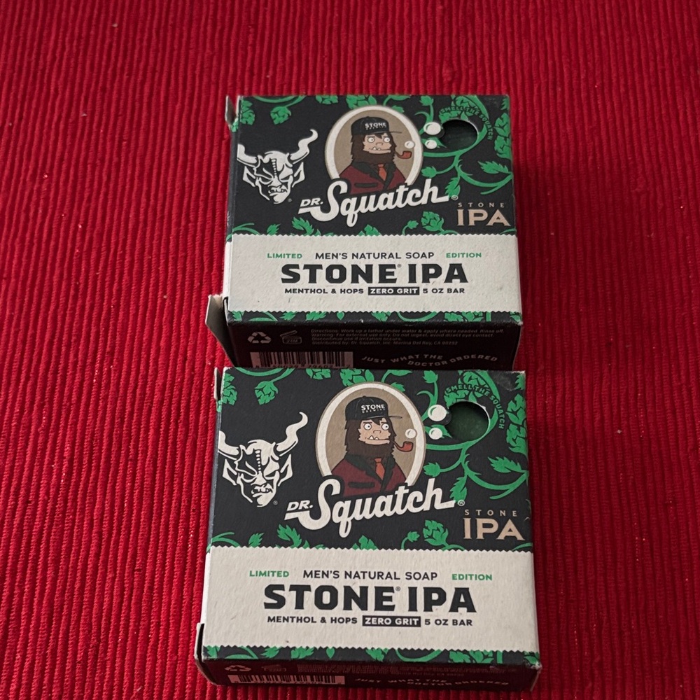 Dr. Squatch Stone IPA Men's Natural Soap